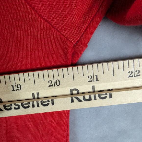 Vintage Razorback shirt Mens Large Red 3 button Polo Preppy Career Golf READ - Picture 9 of 10